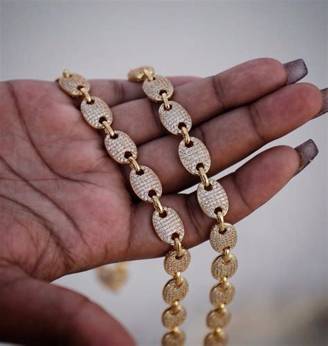 gucci silver chains for men|men's gucci link gold chain.